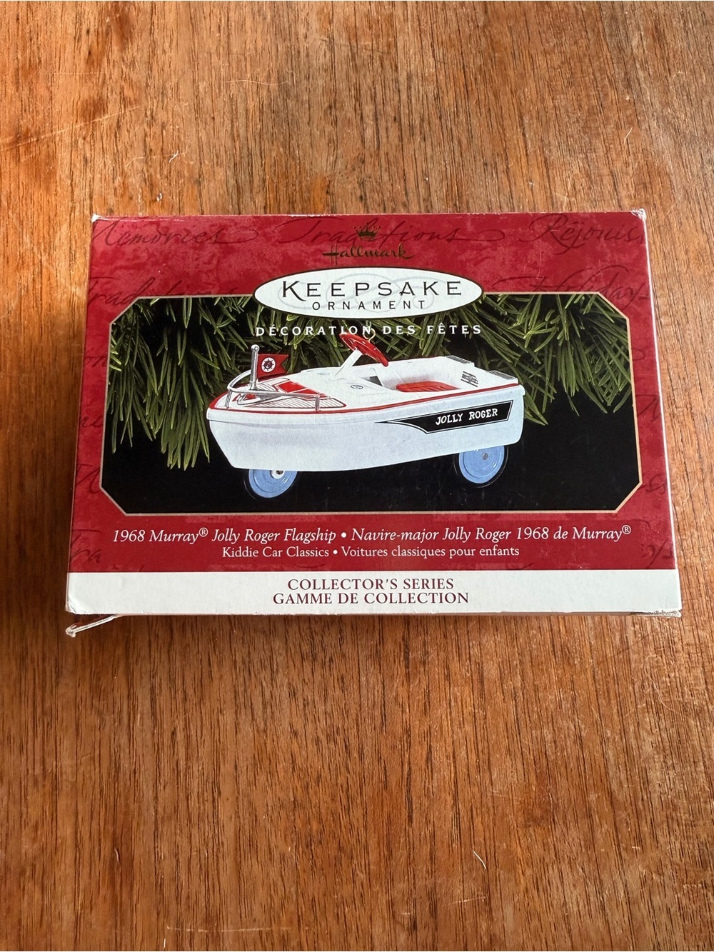 Hallmark Keepsake Ornament Kiddie Car Classics 1968 Murray Jolly Roger Flagship